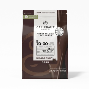 Czekolada ciemna 70,5% 2,5 kg - Callebaut