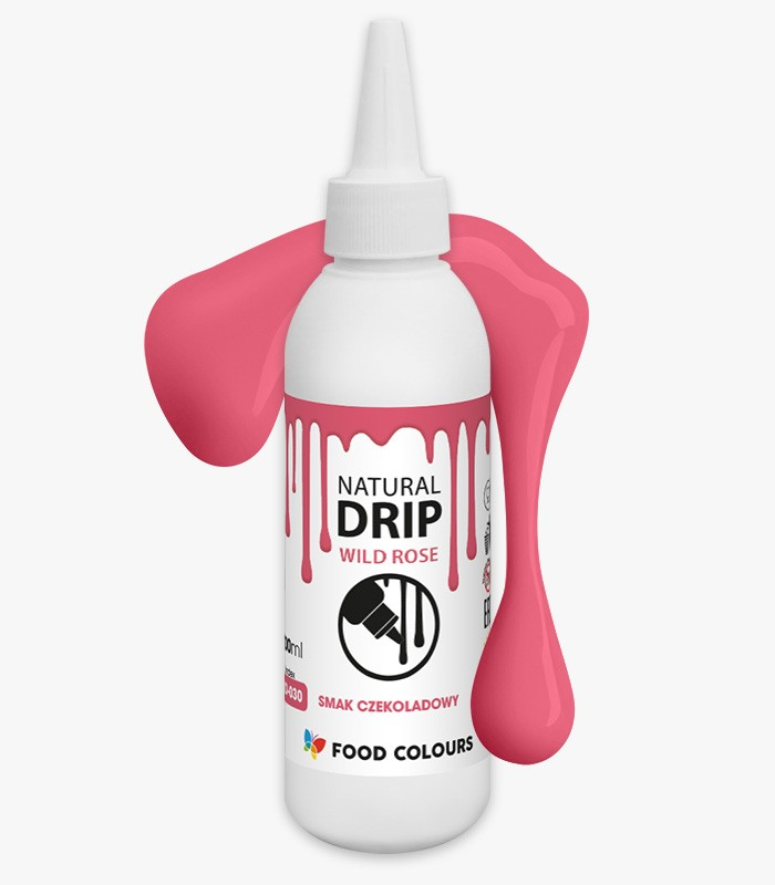 Drip czekoladowy naturalny Wild Rose 100g, Food Colours
