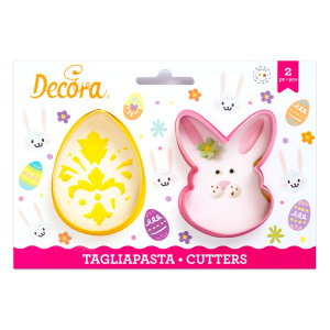 Wykrawacze jajko i zajączek 2 szt. - Decora