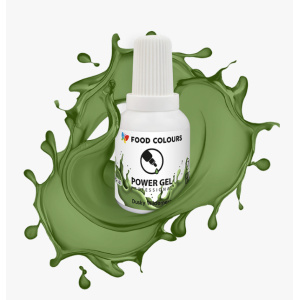 Barwnik spożywczy w żelu Power Gel 20 g oliwkowy Dusky Wilderness