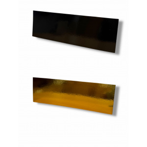 Podkład średnio gruby złoto-czarny 15x30 cm