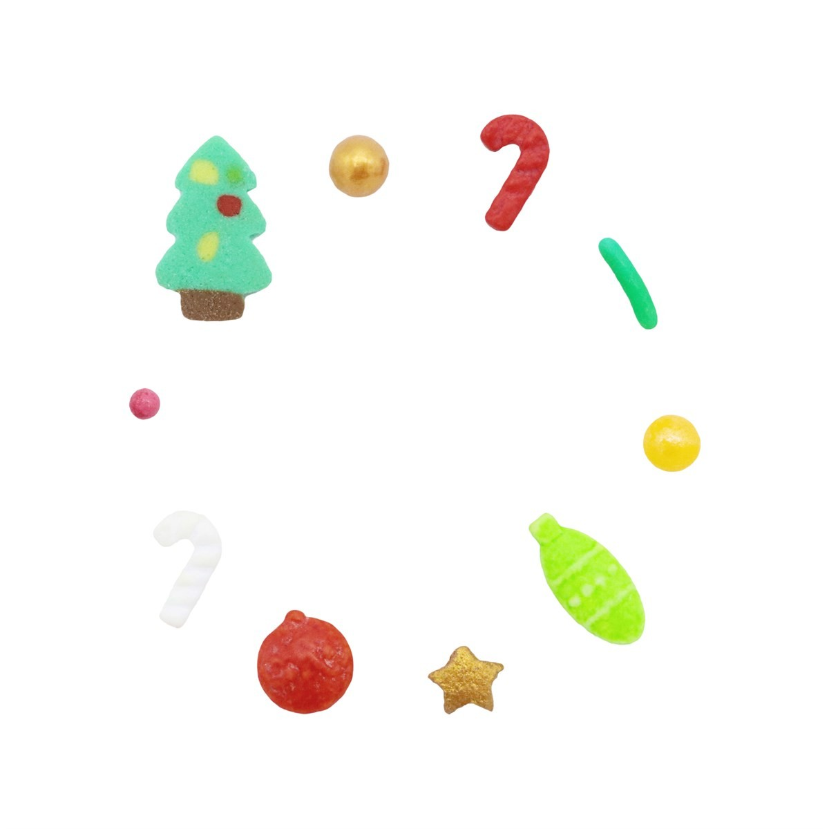 Świąteczna posypka Oh Christmas Tree 90g PME - obrazek 3