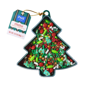 Świąteczna posypka Oh Christmas Tree 90g PME