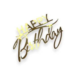 Topper akrylowy Happy Birthday