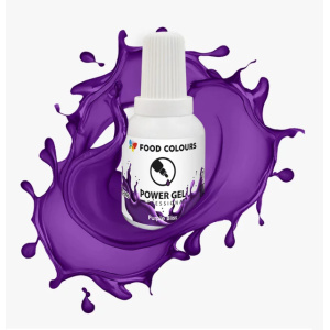 Barwnik spożywczy w żelu Power Gel 20 g fioletowy Purple Bliss