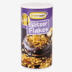 Jadalne złote płatki dekoracyjne, 50g