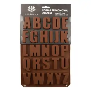 Forma silikonowa alfabet litery 5 cm