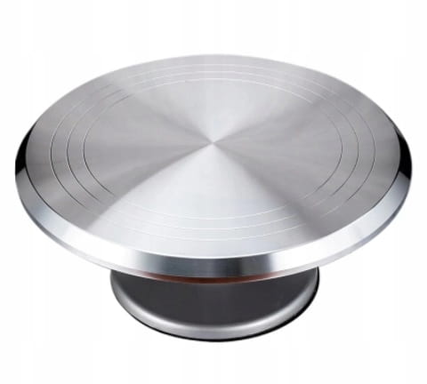 Patera obrotowa metalowa śr.25 cm - obrazek 2