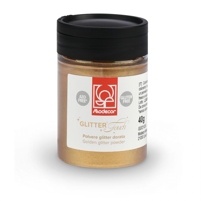 Złoty brokat Golden Glitter Touch 40 g, Modecor