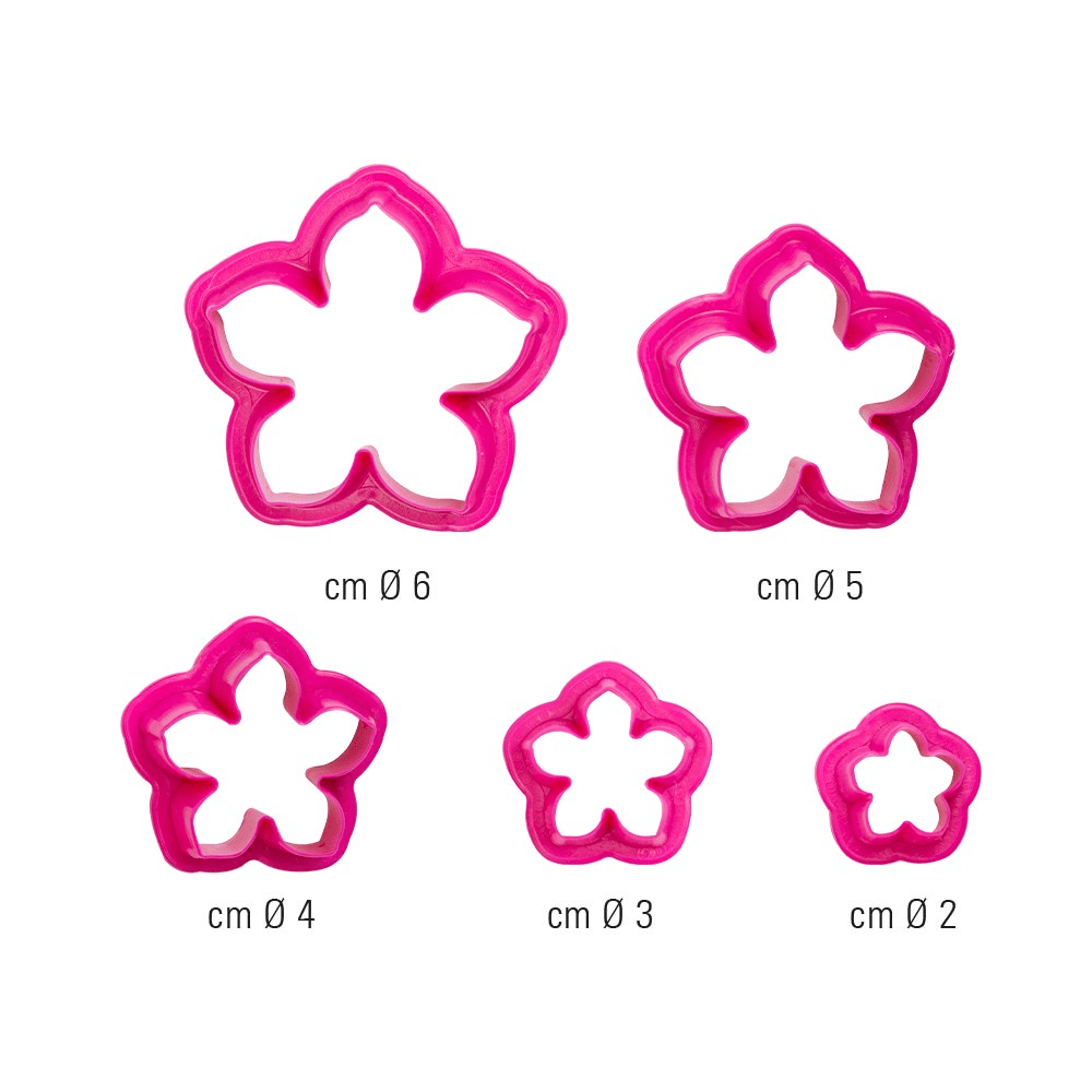 Wykrawaczki Petunia 5 szt., Decora - obrazek 2