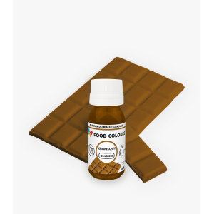 Barwnik spożywczy olejowy do czekolady karmelowy 18 ml - Food Colours