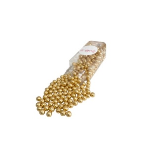 Posypka cukrowa - Sprinkle It! - GOLD PEARLS, 100 g