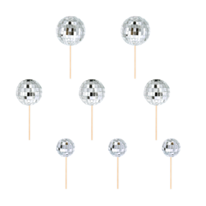 Toppery Kula Silver Disco, 8 szt.