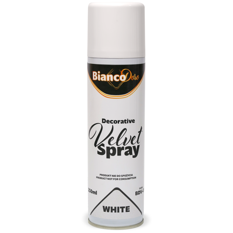 Biały Zamsz Dekoracyjny 250 ml - Food Colours