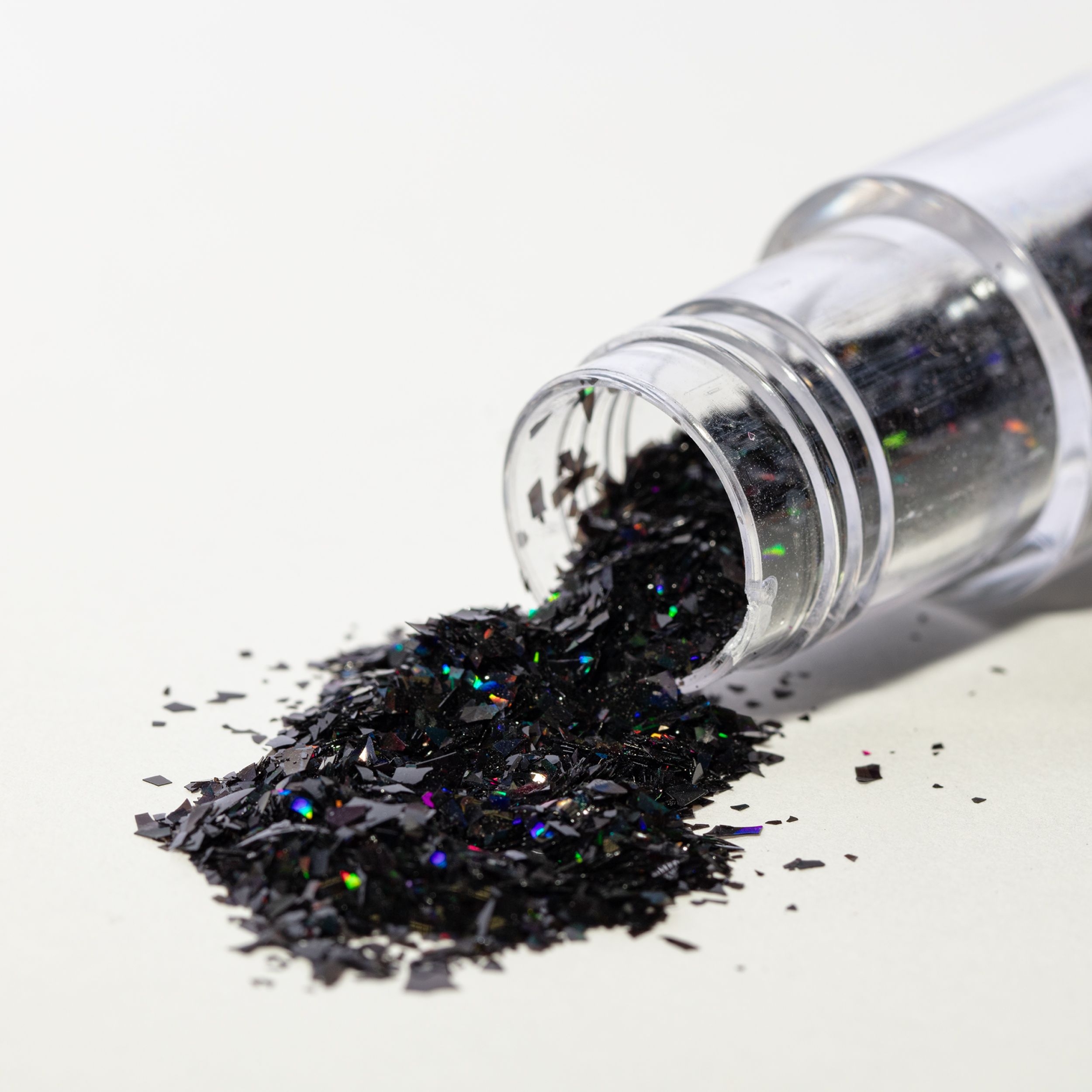 Opalizujący brokat spożywczy Magic Sparkles Black, 3g