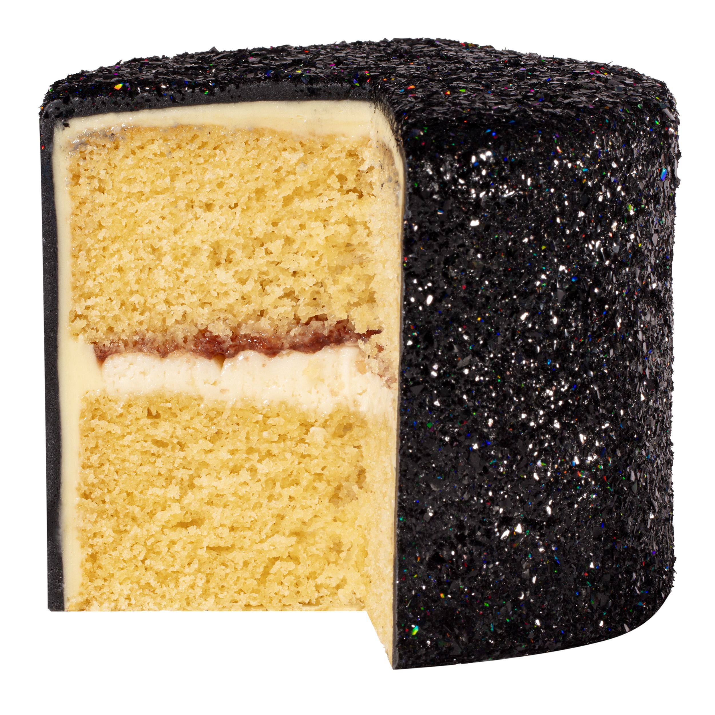 Opalizujący brokat spożywczy Magic Sparkles Black, 3g - obrazek 5