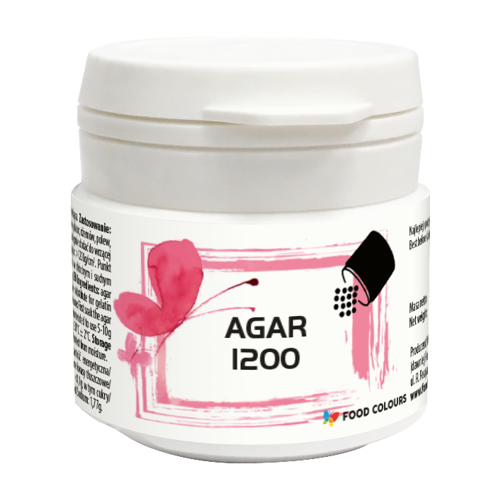 Agar 1200 20 g - Food Colours