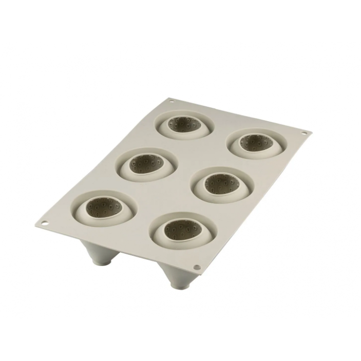 Forma silikonowa 3D truskawki Frangole Silikomart - obrazek 2