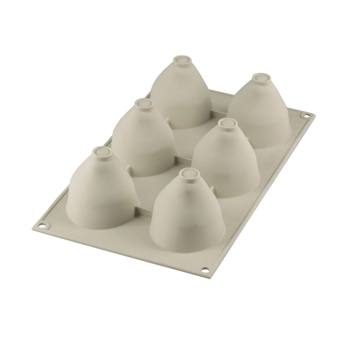 Forma silikonowa 3D truskawki Frangole Silikomart - obrazek 3